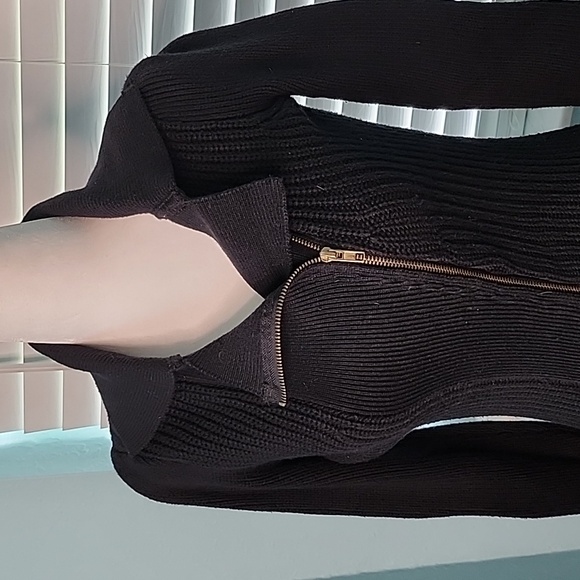 Asymmetrical Zipper Sweater - Picture 2 of 3